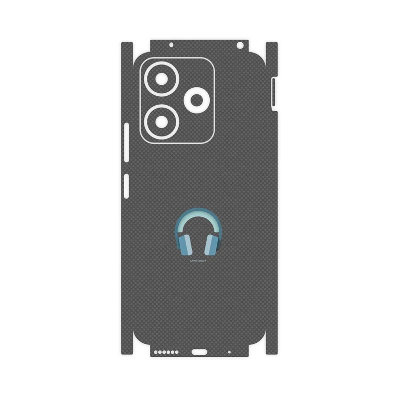 برچسب پوششی ماهوت مدل Minimal Headphone Icon-FullSkin مناسب برای گوشی موبایل شیائومی Redmi 13x