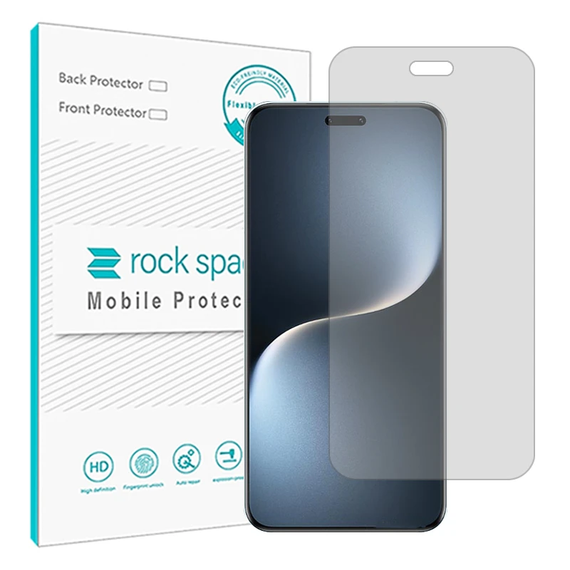 محافظ صفحه نمایش شفاف راک اسپیس مدل Resistant‌ مناسب برای گوشی موبایل آنر Magic 7 Pro