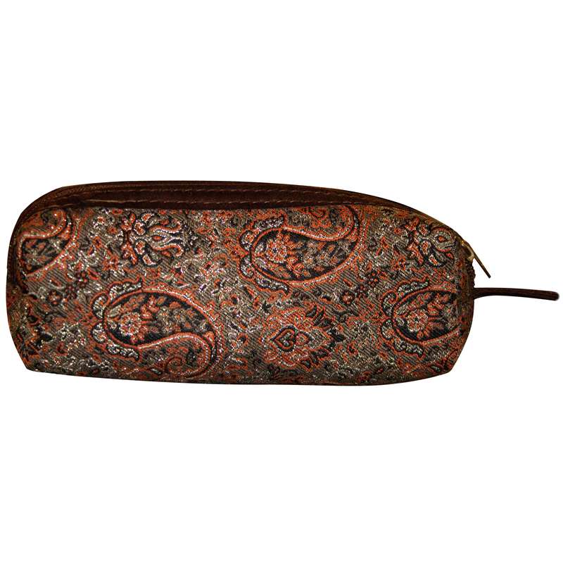 کیف لوازم آرایش زنانه مدل ترمه براق کد SRM-103