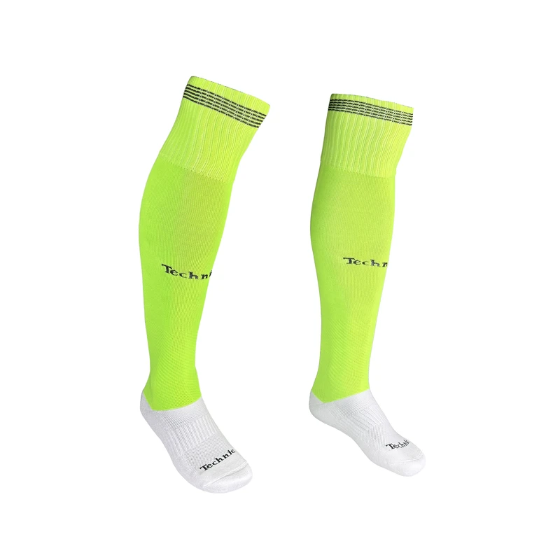 جوراب ورزشی ساق بلند مردانه تکنیک+07 مدل کف حوله ای کد JS-105-FO