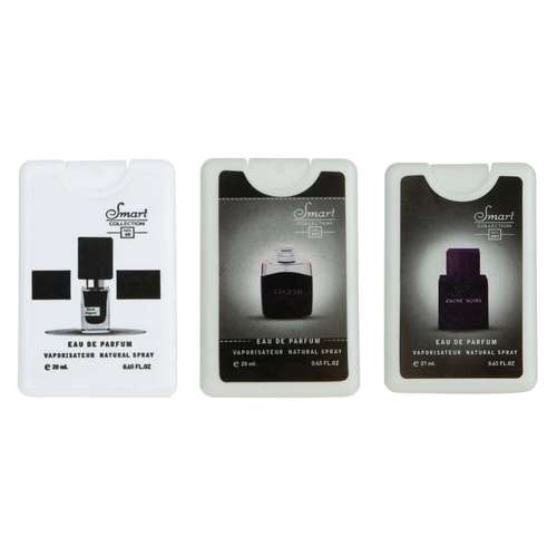 عطر جیبی مردانه اسمارت کالکشن مدل بلک افغان لجند لالیک حجم 20 میلی لیتر بسته 3 عددی