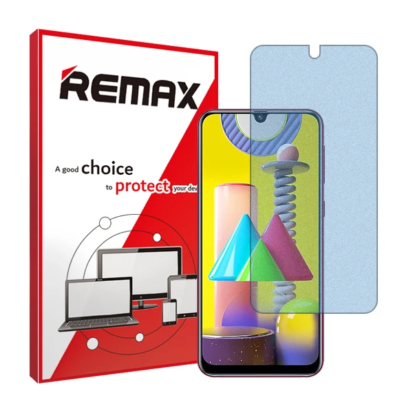 محافظ صفحه نمایش مات آنتی بلو ریمکس مدل HyMBLU مناسب برای گوشی موبایل سامسونگ Galaxy M31 