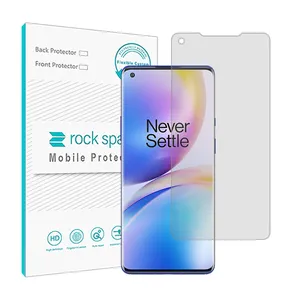 Rockspace transparent screen protector HyGEL model suitable for OnePlus 8 Pro mobile phone