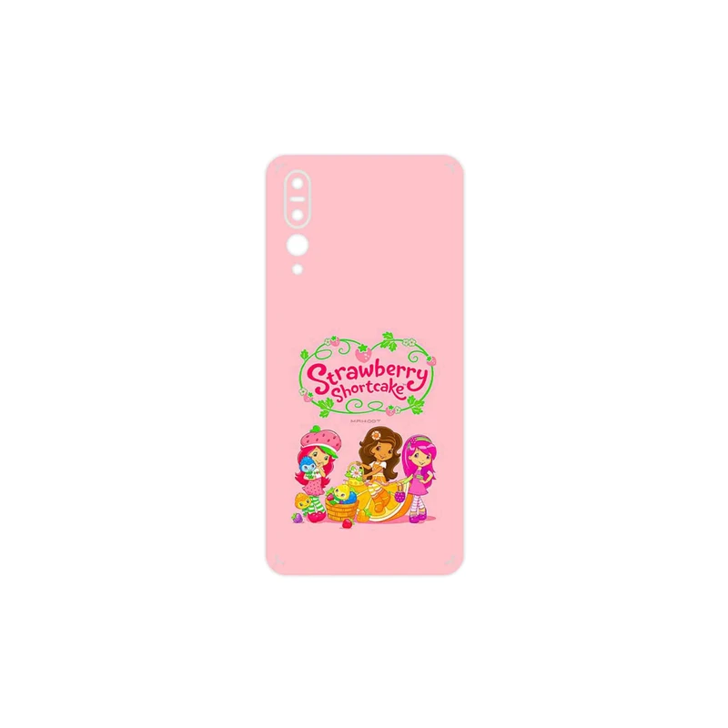 برچسب پوششی ماهوت مدل Strawberry Shortcake مناسب برای گوشی موبایل هوآوی P20 Pro