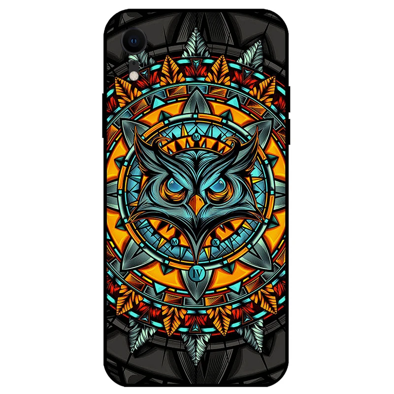 کاور مگافون طرح جغد مدل 1903 مناسب برای گوشی موبایل اپل iPhone XR                