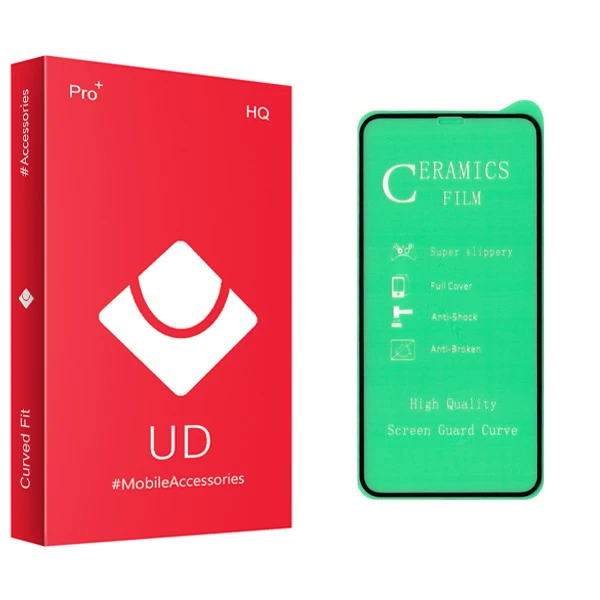 محافظ صفحه نمایش سرامیکی یو دی مدل +PRO مناسب برای گوشی موبایل اپل Iphone 11 Pro Max / Iphone Xs Max