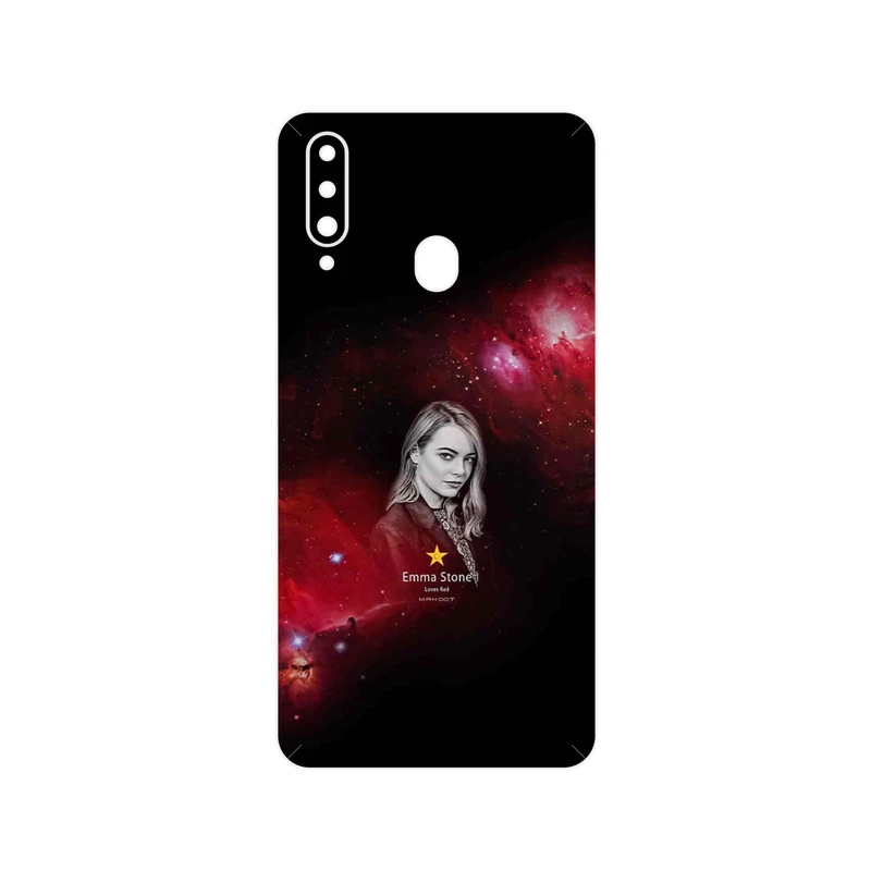 برچسب پوششی ماهوت مدل Emma Stone مناسب برای گوشی موبایل سامسونگ Galaxy A20s