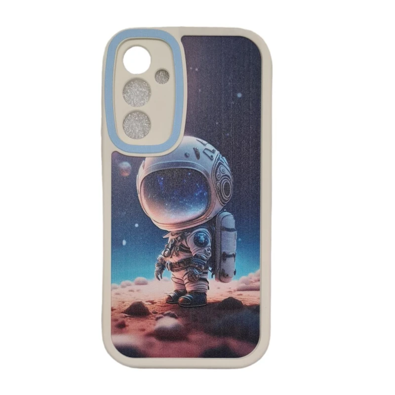 کاور مدل سیلیکونی طرح ناسا کد 562 مناسب برای گوشی موبایل سامسونگ Galaxy A54