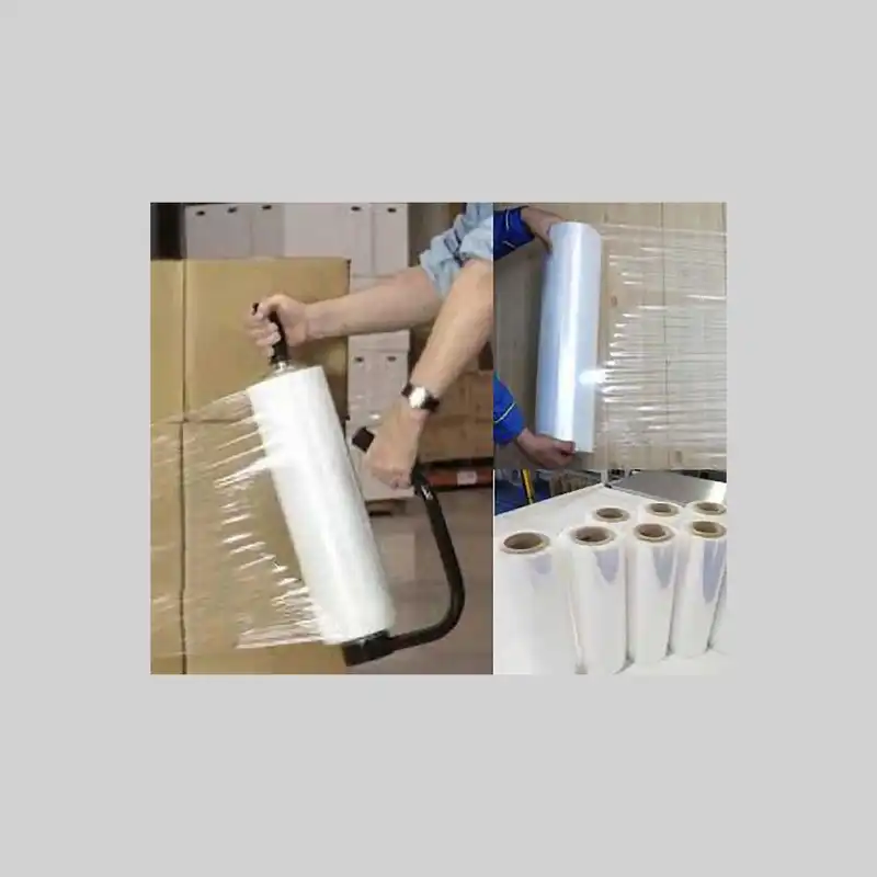 سلفون بسته بندی مدل استرچ صنعتی عرض 20 سانتی متر طول 2500 متر