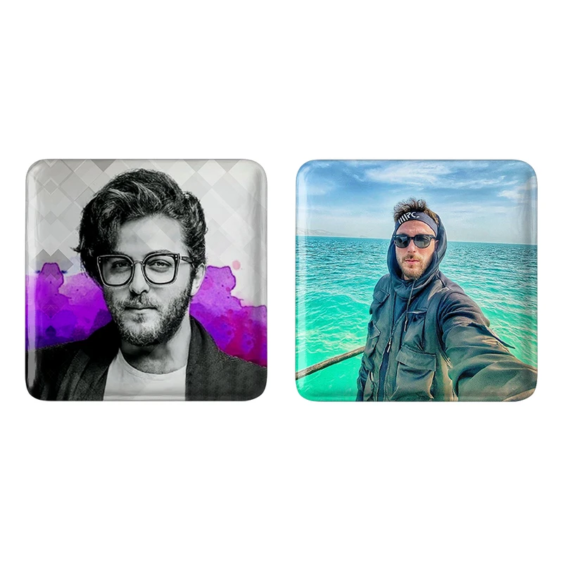 مگنت خندالو مدل مسیح و آرش عدل پرور کد 33163317 مجموعه 2 عددی