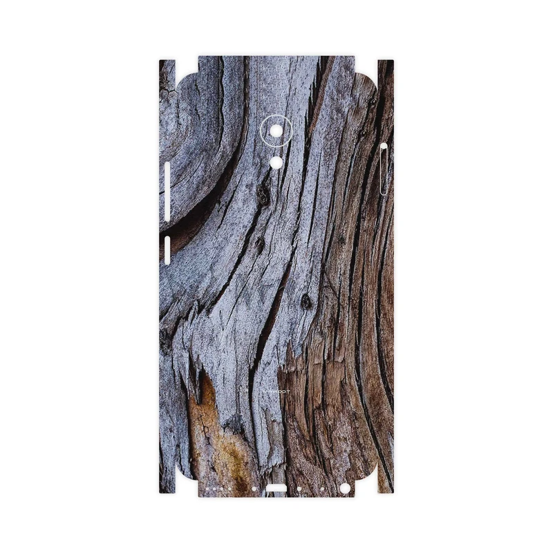 برچسب پوششی ماهوت مدل Wood Texture 7-FullSkin مناسب برای گوشی موبایل میزو M5