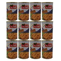 کنسرو نخود انتخاب - 420 گرم بسته 12 عددی