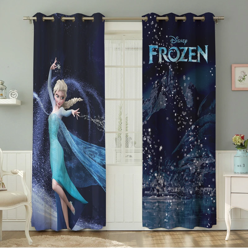 پرده نیروانا طرح کودک مدل هازان کد 8843 سایز 140×280 سانتی متر