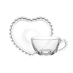 فنجان و نعلبکی مدل قلب  کد 1369n 1206