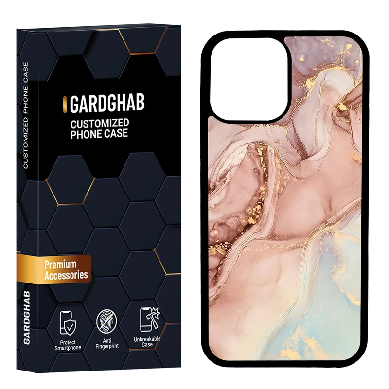 کاور گارد قاب مدل پشت گلس ساده مناسب برای گوشی موبایل اپل iPhone 13 Pro Max