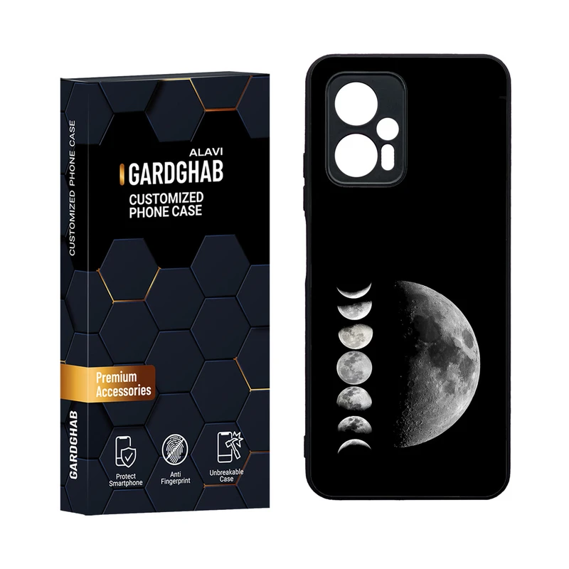 کاور گارد قاب مدل دورژله ای کهکشان مناسب برای گوشی موبایل شیائومی Poco X4 GT / Redmi Note 11t Pro 5G