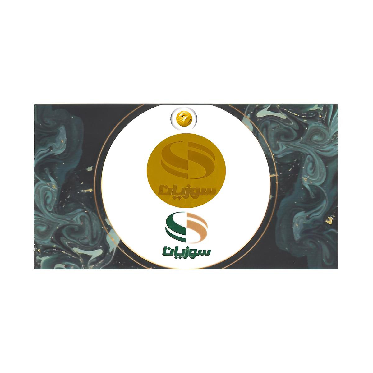 طلا گرمی 18 عیار سوزیانا مدل گوی البرنادو کد 004