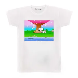 تی شرت بچگانه پرمانه طرح اسنوپی کد pmt.3648