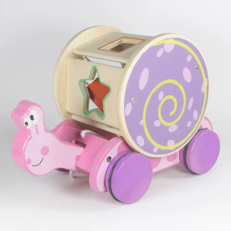 اسباب بازی چوبی مدل حلزون کد 0005