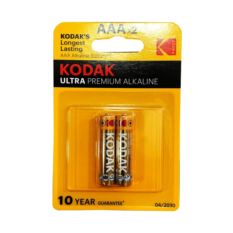 باتری نیم قلمی کداک مدل ULTRA PREMIUM ALKALINE بسته 2 عددی