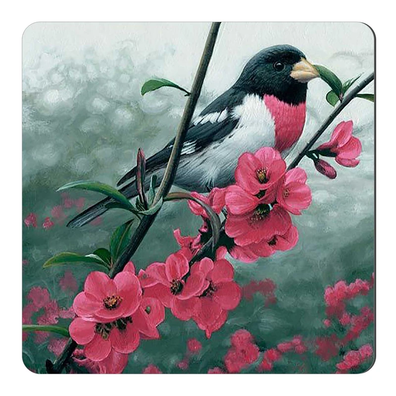  مگنت طرح پرنده و شکوفه کد wmg2209