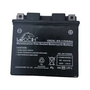 باتری موتورسیکلت لووچ مدل EBZ6L-BS-12V 6A