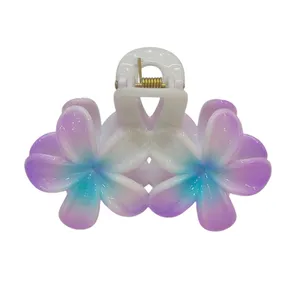 کلیپس مو زنانه مدل پلومریا کد KI01