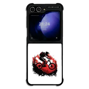 AKAM AMC-WSGZFLIP5-MOTORCYCLE-24 Cover For Samsung Galaxy Z Flip 5