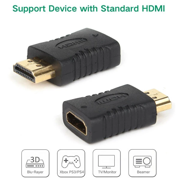 مبدل برل HDMI مدل HD-16438 دو سر نر و ماده عکس شماره 3