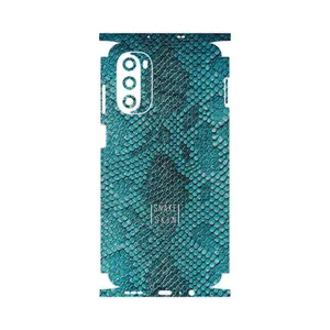 MAHOOT Blue Snake Skin-FullSkin Cover Sticker for Motorola Moto G52