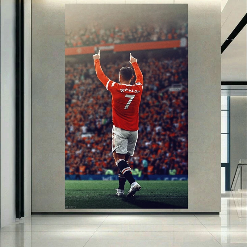 تابلو شاسی طرح فوتبال مدل کریستیانو رونالدو کد AR654