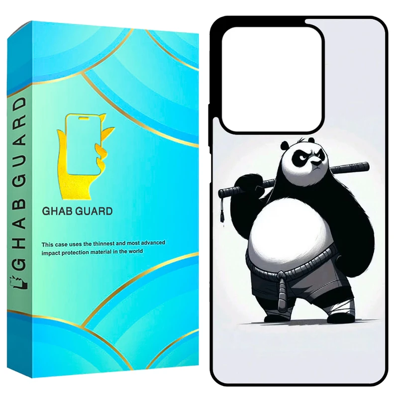 کاور قاب گارد طرح پاندا کنگ فو کار مدل GCHPN134 مناسب برای گوشی موبایل شیائومی Redmi Note 13 4G