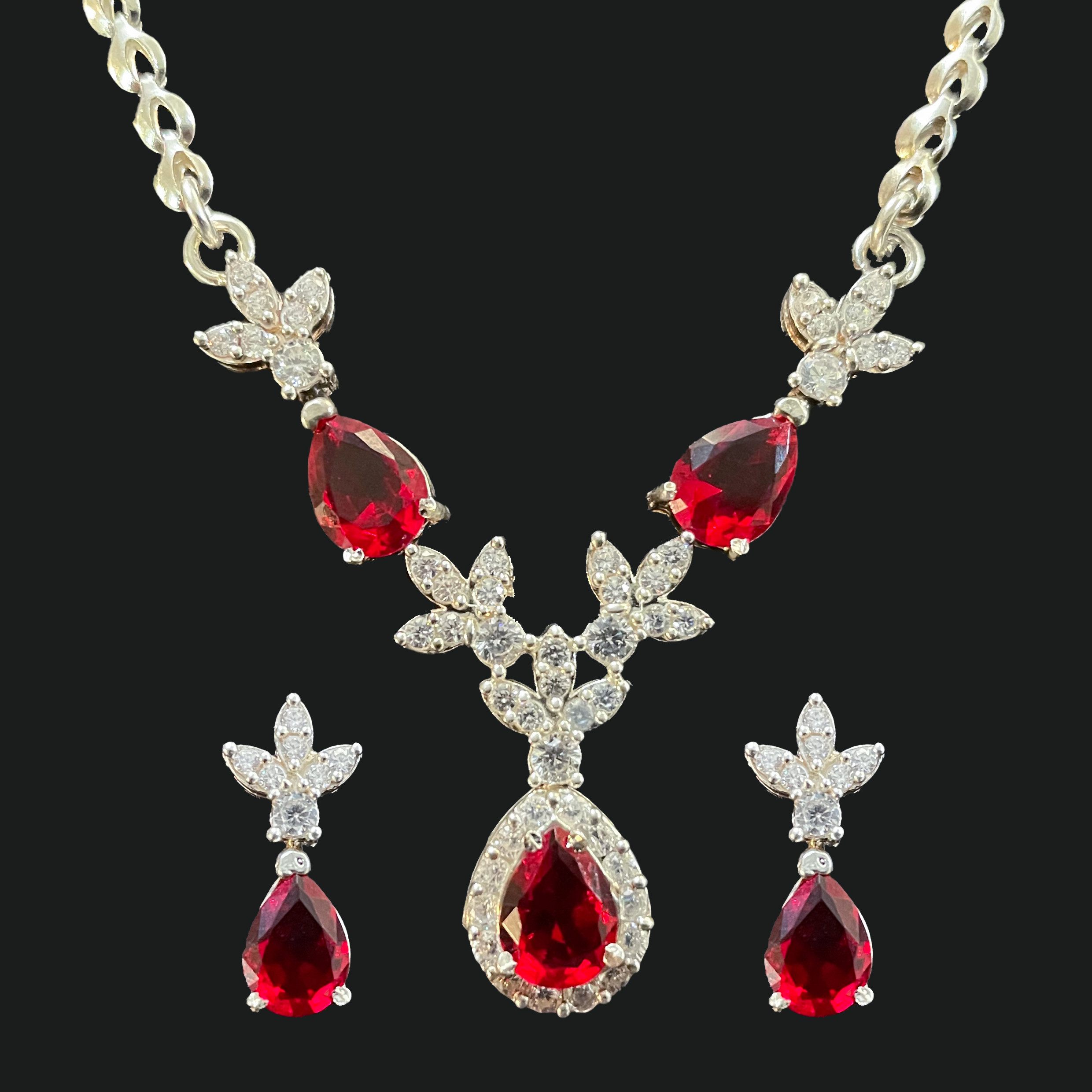 نیم ست نقره زنانه مدل خزان نیم ست نقره زنانه مدل خزان