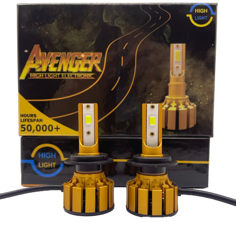 لامپ هدلایت خودرو اونجر مدل H7 لیمویی بسته 2 عددی