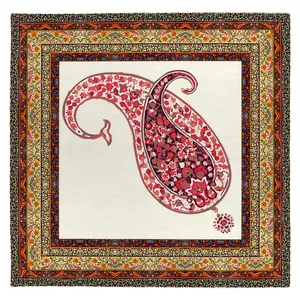 رومیزی طرح بته جقه کد 9951