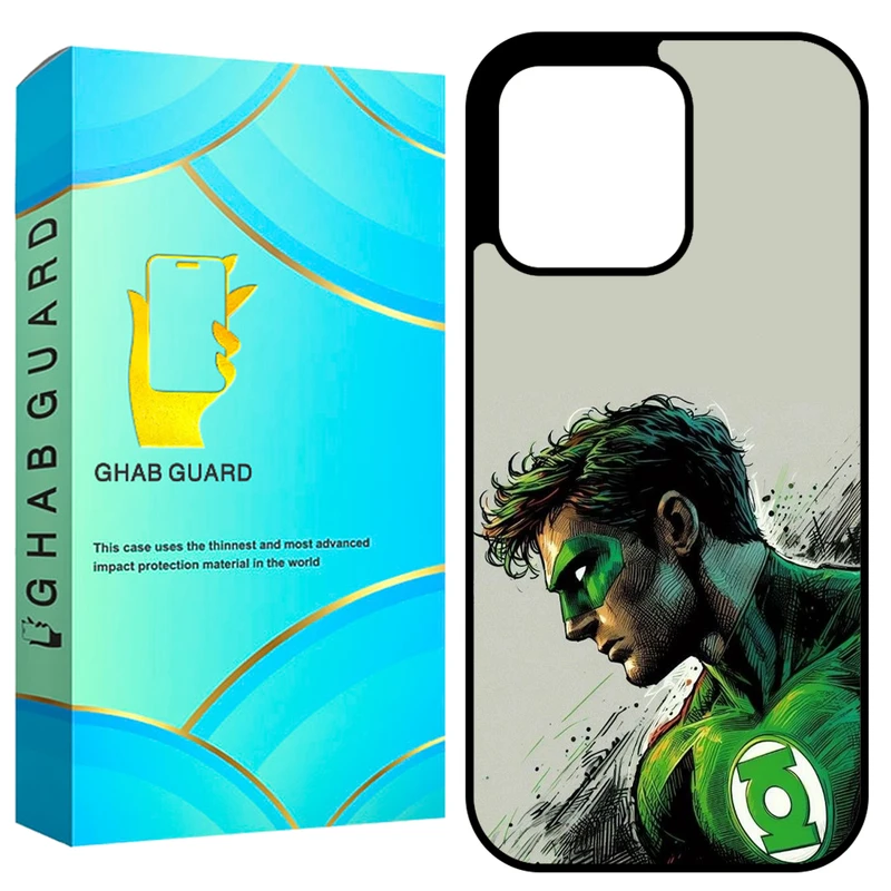 کاور قاب گارد گرین لترن مدل GCHP16P مناسب برای گوشی موبایل اپل iPhone 16 Pro