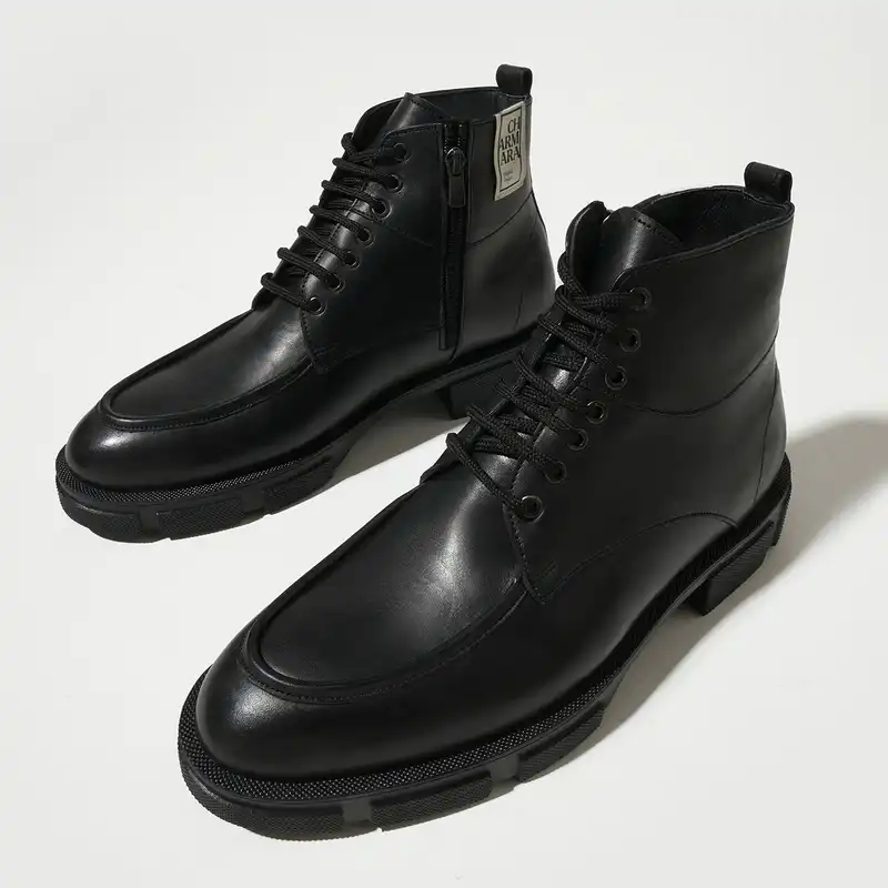 نیم بوت مردانه چرم آرا مدل Tyler