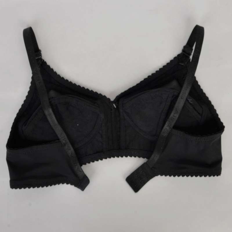 سوتین زنانه دکسونری مدل 125013702 دانتل شیشه ای رنگ مشکی