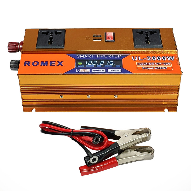 اینورتر هوشمند رومکس مدل UL-2000W ظرفیت 2000 وات