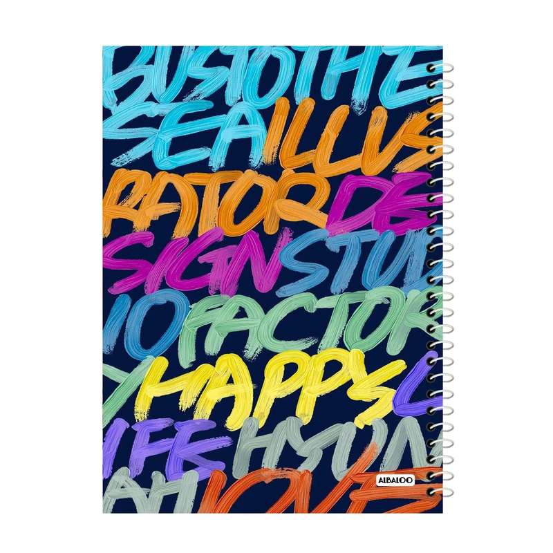 دفتر لغت 50 برگ آلبالو مدل فانتزی کد 2324