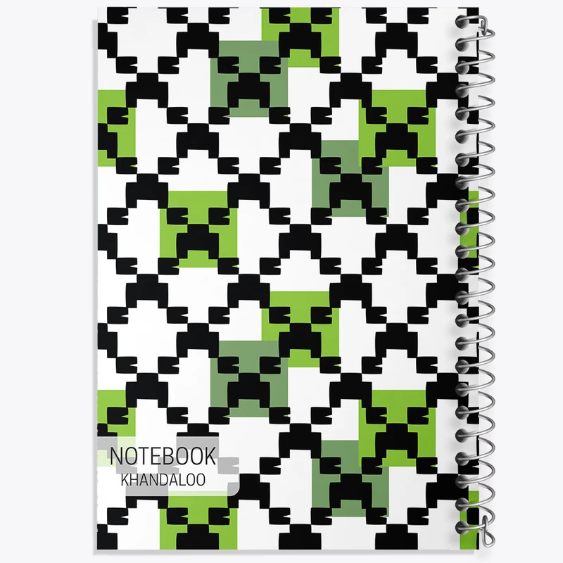 دفتر شطرنجی 50 برگ خندالو مدل ماینکرافت (Minecraft) کد N542