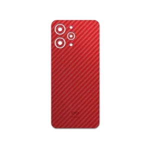 MAHOOT Red-Fiber Cover Sticker for Xiaomi Redmi 12