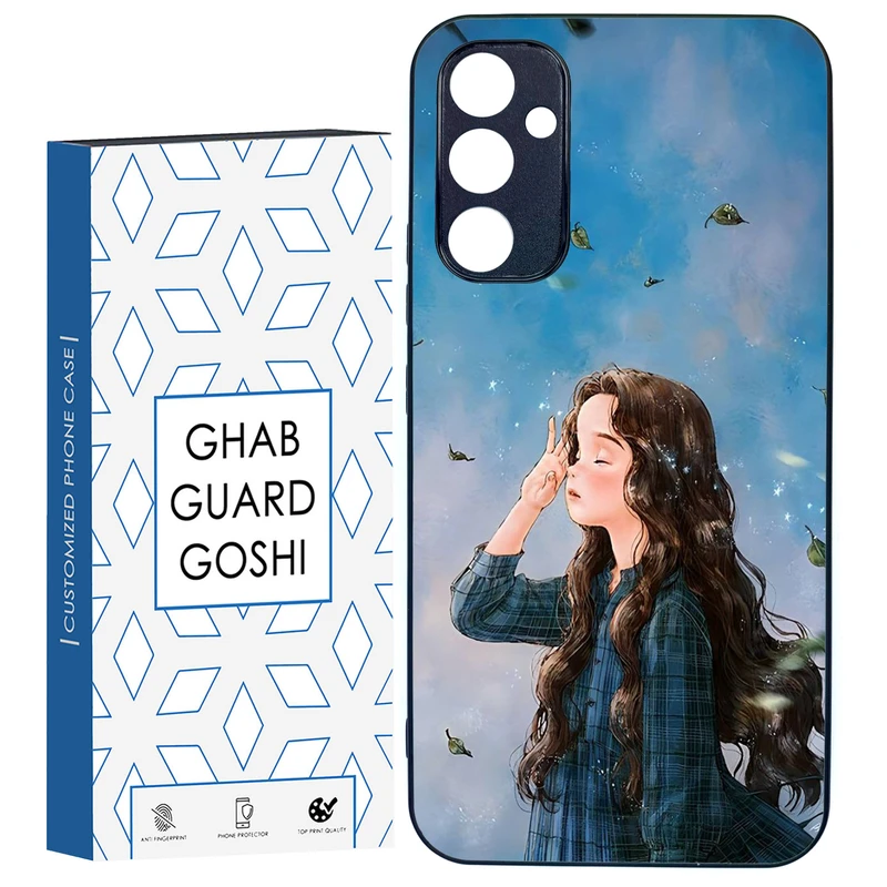 کاور قاب گارد گوشی طرح دخترانه کد TPU-037 مناسب برای گوشی موبایل سامسونگ Galaxy A34