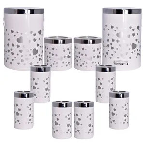 سرویس آشپزخانه 10 پارچه بهاز کالا طرح قلب  کد 16290327