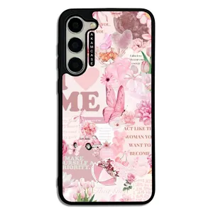 AKAM AMC-WSGS23P-PINK-12 Cover For Samsung Galaxy S23 Plus