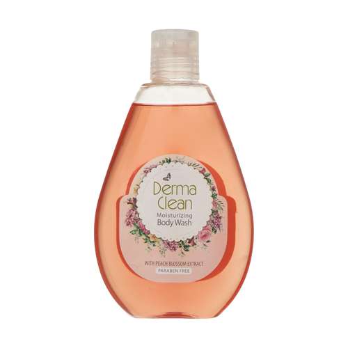 شامپو بدن درماکلین مدل Peach مقدار 300 میلی لیتر