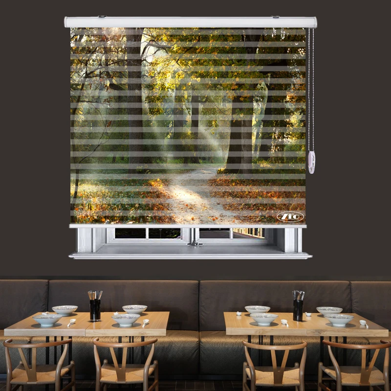  پرده زبرا زیو مدل L5072 سایز 100x280 سانتی متر