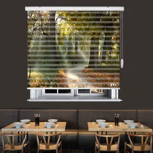  پرده زبرا زیو مدل L5072 سایز 200x150 سانتی متر