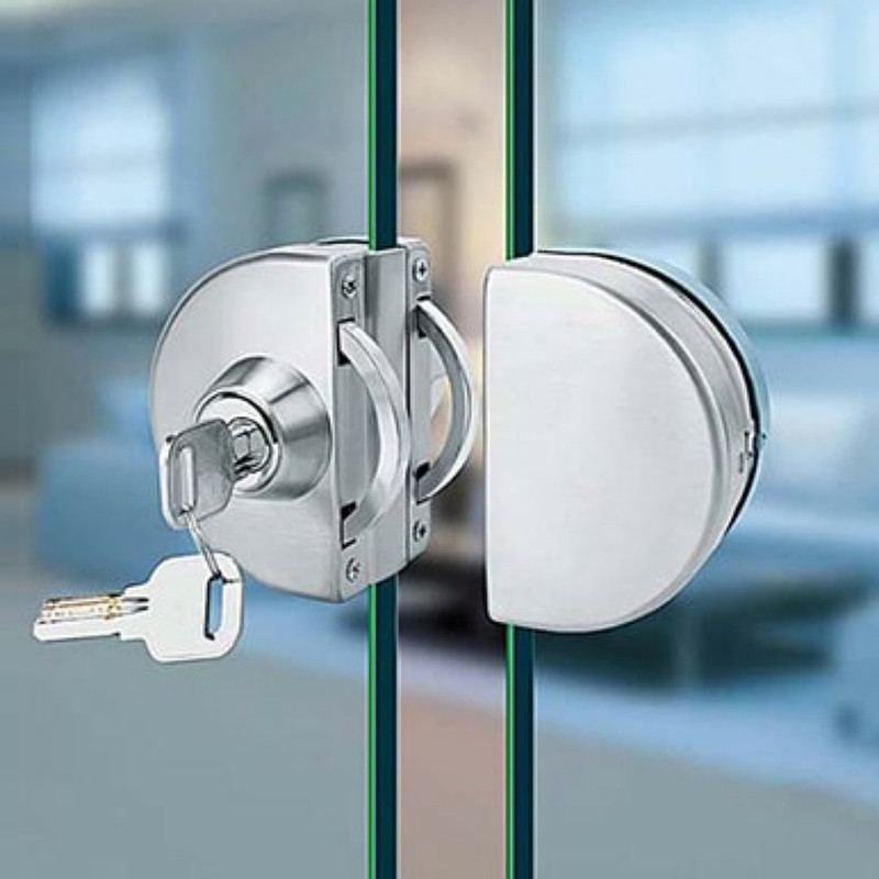 قفل درب شیشه ای اسپید مدل D010AB