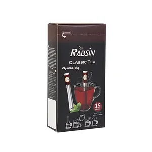 چای سیاه ساشه‌ای کلاسیک رابسین بسته 15 عددی